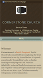 Mobile Screenshot of cornerstoneofalexandria.com